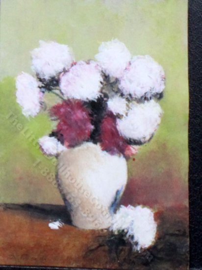(image for) Miniature Still Life of Hydrangeas by Larry Morganti