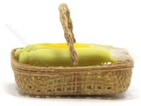 (image for) Miniature Rectangular Basket of Sweet Corn by Charlotte Willmott