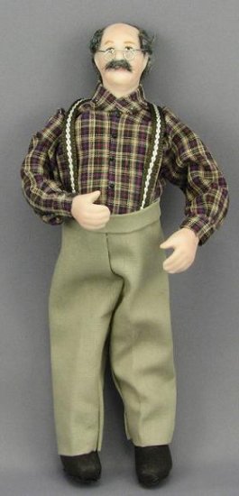 (image for) Man with Glasses by Patsy Thomas