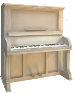 (image for) Miniature Piano Kit
