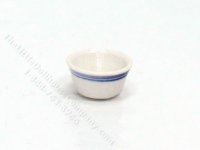 (image for) Vintage Handmade Miniature Stoneware Bowl by J Clark