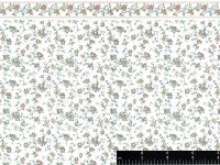 (image for) Raffina Rose Pattern Miniature Wallpaper for Dollhouses