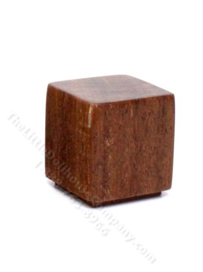 (image for) Miniature Ipe Wood Cube by PRD Miniatures