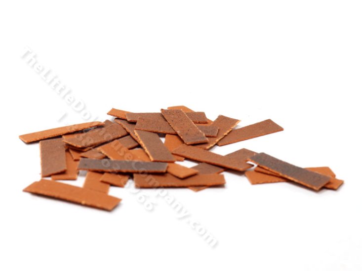 (image for) Miniature Brick Tile for Dollhouses - 31 pcs