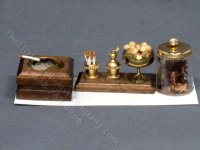 (image for) Miniature Smoking Set for Dollhouses