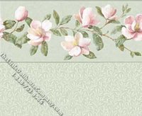 (image for) Dollhouse Scale Model Wallpaper Magnolia Confetti Pattern
