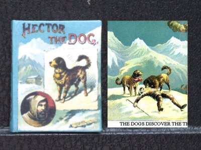 (image for) Miniature Illustrated Readable Book: 'Hector The Dog'