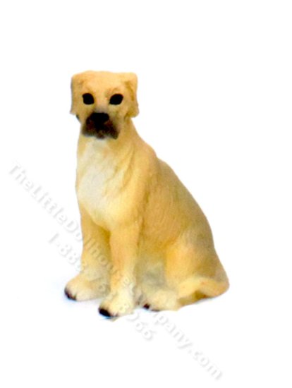 (image for) Miniature Fawn Great Dane for Dollhouses