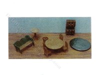 (image for) 1:144 Scale 8pc Country Dining Room Kit