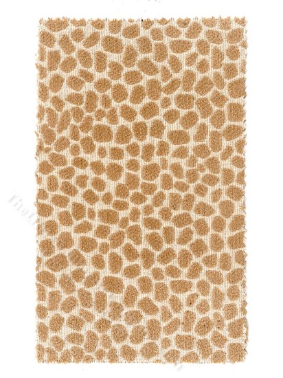 (image for) Dollhouse Scale Model Giraffe Print Rug
