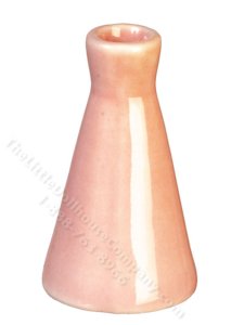 (image for) Miniature Pink Cone Vase for Dollhouses