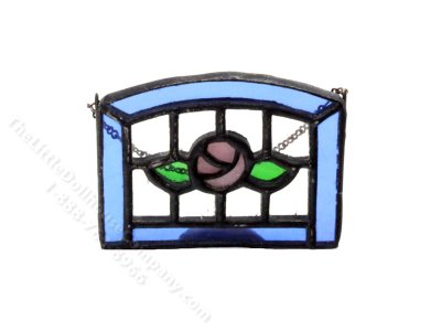 (image for) Dollhouse Scale Model Stained Glass