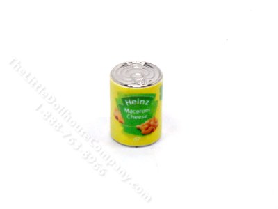 (image for) Dollhouse Scale Model Replica Can of Macaroni and Cheese