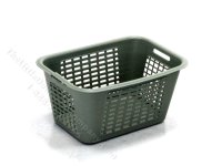 (image for) Miniature Olive Laundry Basket for Dollhouses