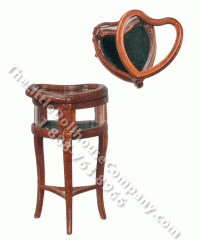 (image for) Miniature 1805 English Tripod Display Table for Dollhouses
