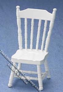 (image for) Miniature White Side Chair