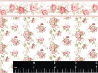 (image for) Nostalgic Rose Pattern Miniature Wallpaper for Dollhouses