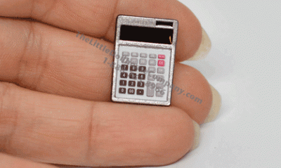 (image for) Miniature Calculator For Dollhouses
