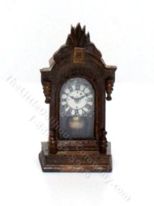 (image for) As-Is Miniature Mantle Clock for Dollhouses