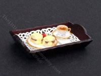(image for) Miniature Breakfast Tray for Dollhouses