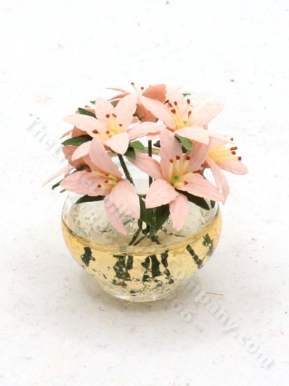 (image for) Miniature Vase of Lilies