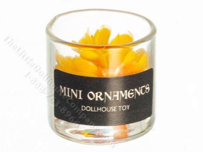(image for) Miniature Flower in a Glass Jar