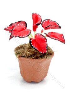 (image for) Miniature Coleus Plant for Dollhouses
