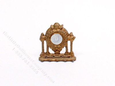 (image for) Miniature Table/Mantle Clock for Dollhouses