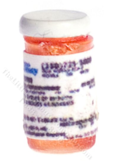 (image for) Miniature Prescription Bottle of Pills for Dollhouses