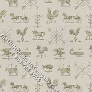 (image for) Green Chicken Feed Pattern Miniature Wallpaper for Dollhouses