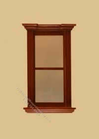 (image for) Miniature Westfield Plain Single Window Walnut