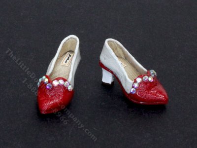 (image for) Miniature Leather Ladies Shoes by Judith Blondell