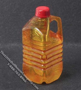 (image for) Dollhouse Scale Model Unlabelled Jug of Apple Cider