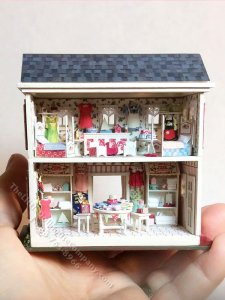 (image for) 1:144 Scale Miniature Rosie Radish Interior Kit