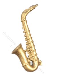 (image for) Miniature Saxophone for Dollhouses