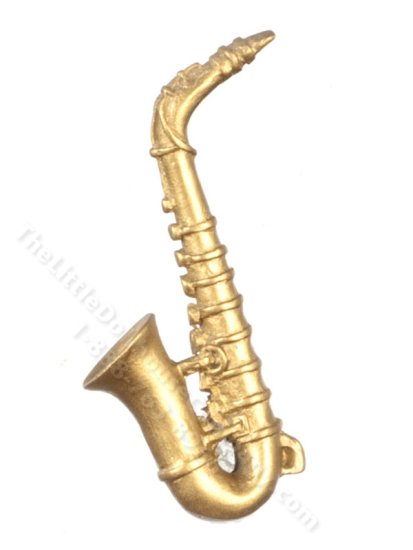 (image for) Miniature Saxophone for Dollhouses