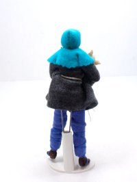 (image for) Miniature Full Scale Medieval Farmer Doll