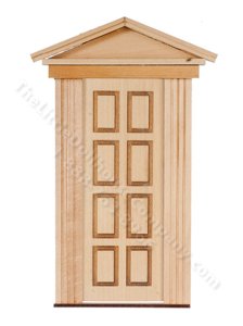 (image for) Dollhouse Raised 8-Panel Federal Door