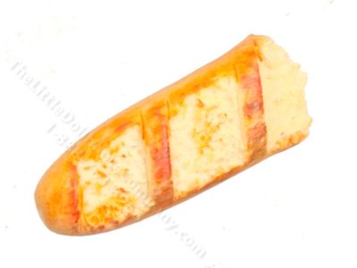 (image for) Miniature Half Baguette Bread for Dollhouses - Medium