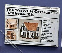 (image for) Miniature Westville Dollhouse Kit (box) for Dollhouses