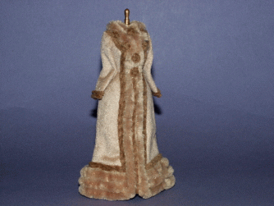 (image for) Miniature Fabric Coat on Mannequin