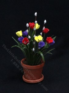 (image for) Miniature Colourful Tulips by Mini Creations by Judy