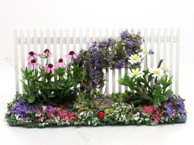 (image for) Daisy Garden Fence - Mini Creations by Judy