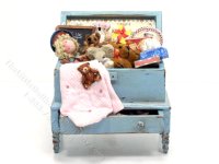 (image for) Miniature Child's Toy Chest by Twylla Charles for Dollhouses