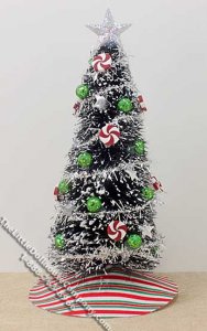 (image for) Miniature Christmas Tree w/ Lollypop Trimmings