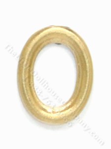 (image for) Miniature Gold Small Oval Frame
