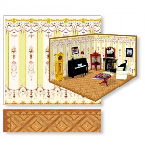 (image for) Wallpapers and Flooring Set