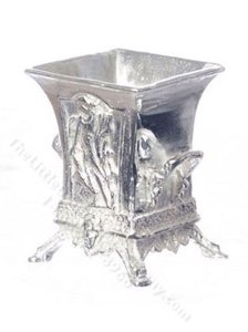 (image for) Miniature Silver Vase for Dollhouses