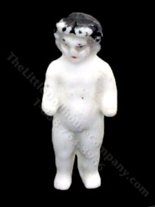 (image for) Miniature Antique Figurine of a Child for Dollhouses