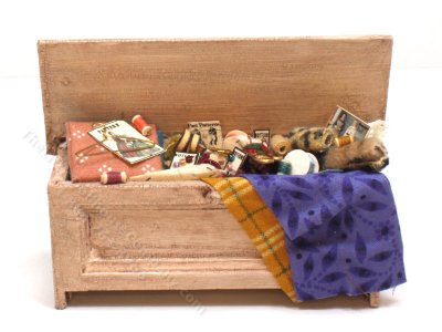 (image for) Miniature Shabby Chic Sewing Chest by Taylor Jade